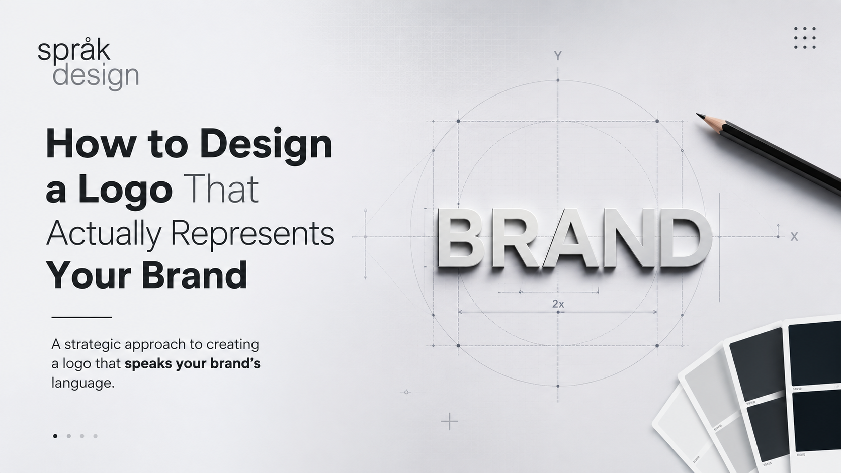 How to Design a Logo That Represents Your Brand – Professional Logo Design Guide by Sprak Design