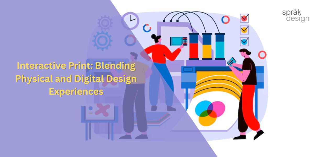 Interactive Print: Blending Physical and Digital Design Experiences
