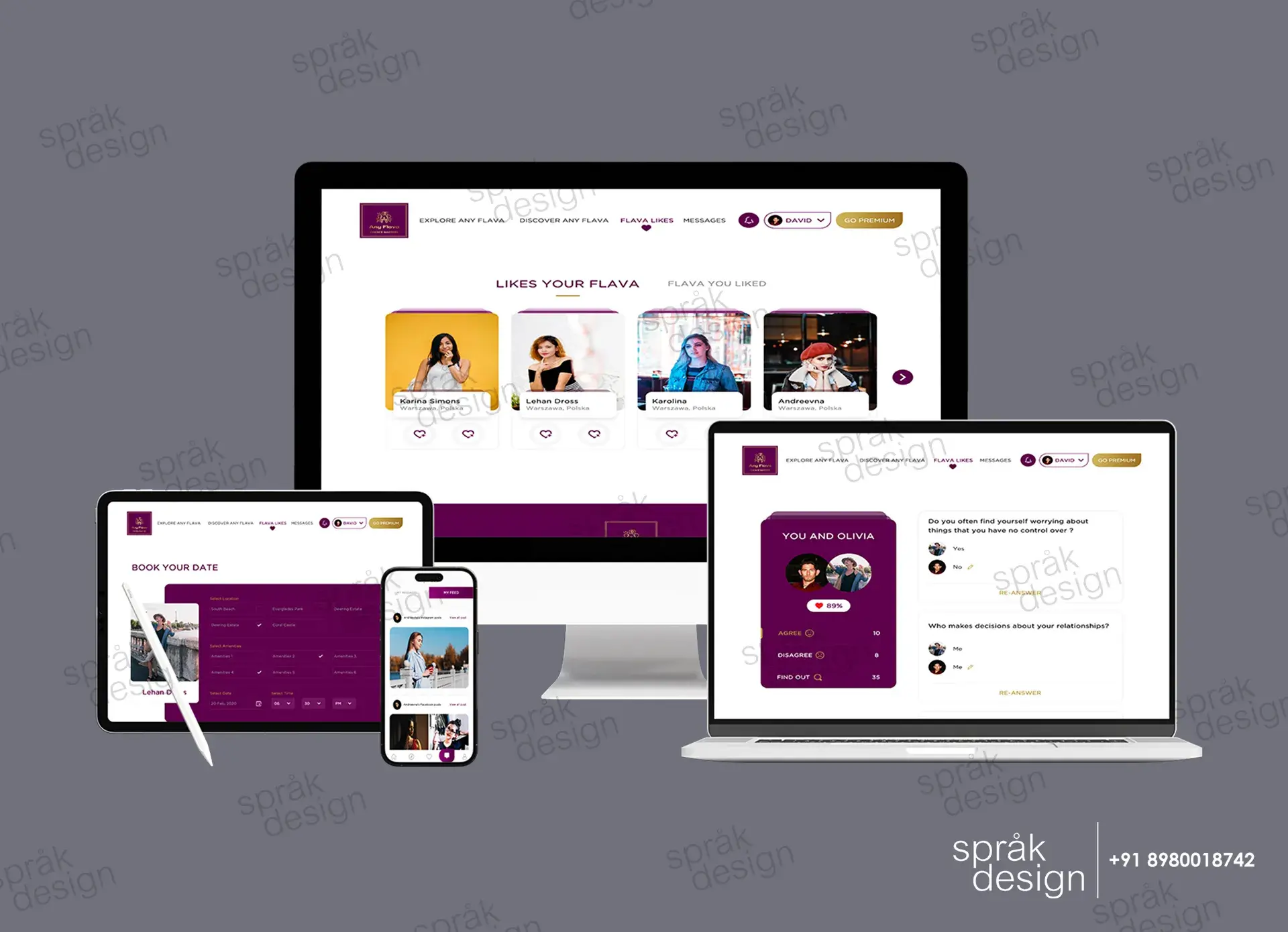Any Flava Website Application-2