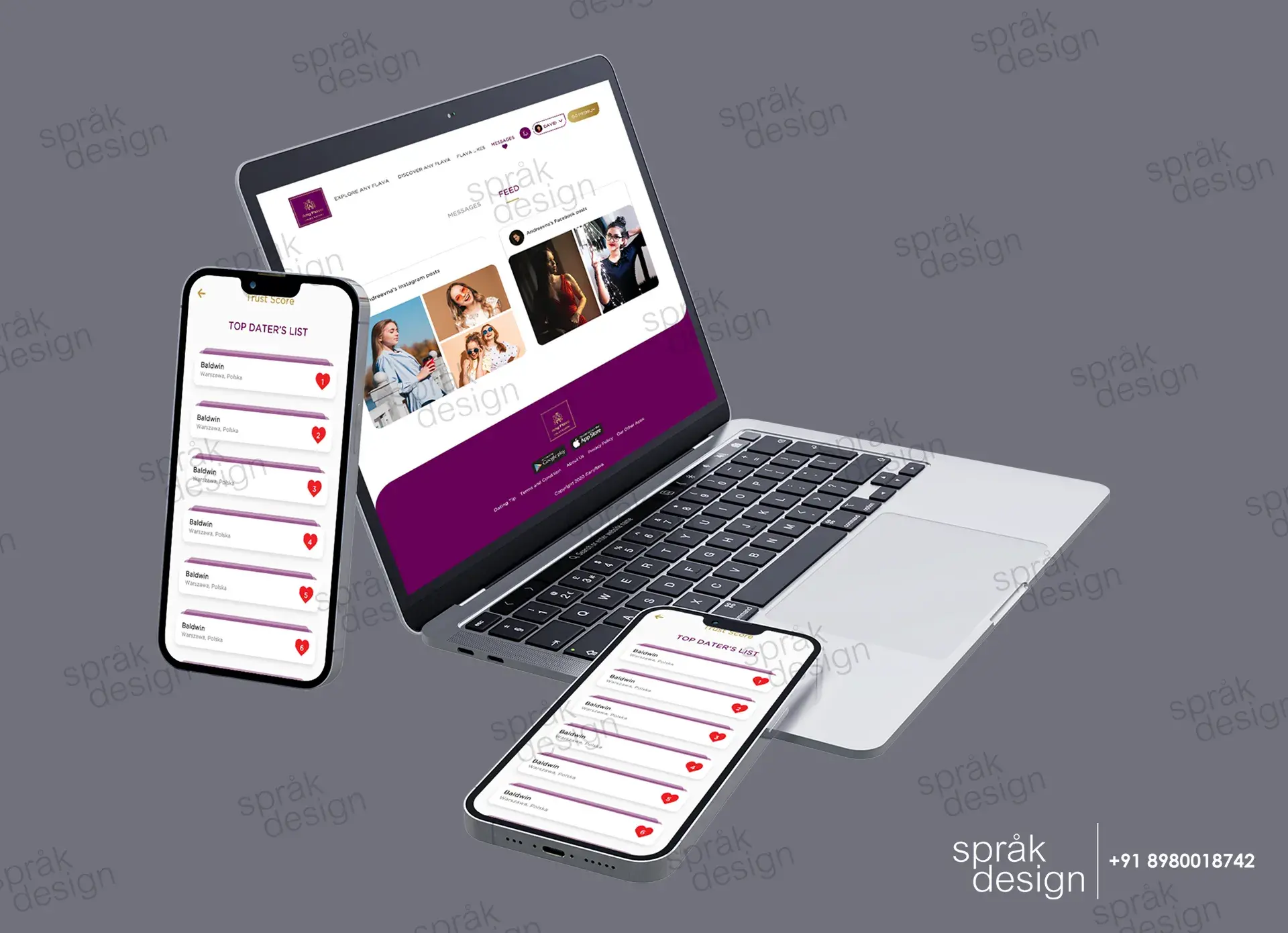 Any Flava Website Application-3