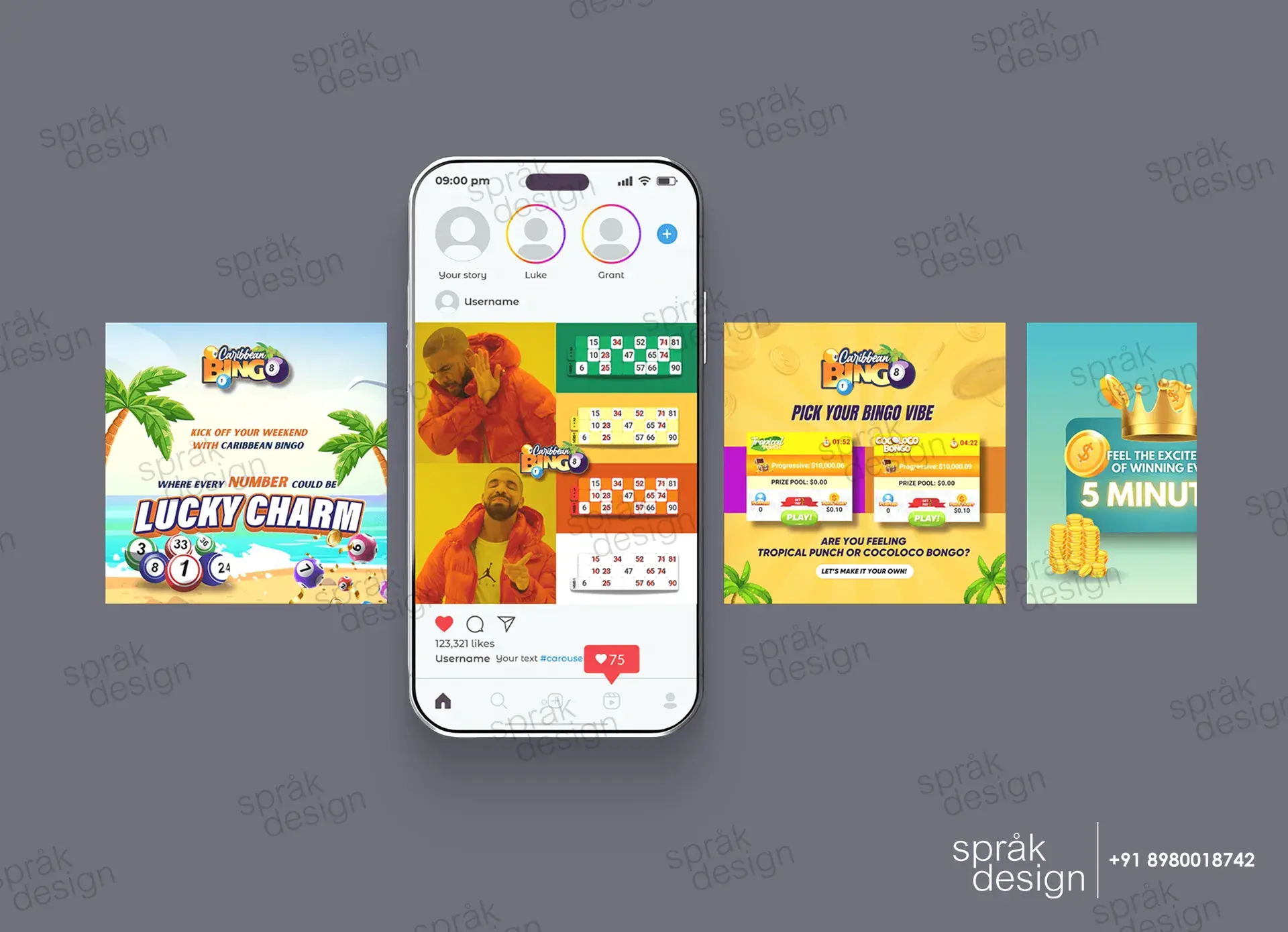 Caribbean Bingo-UI UX Game-7