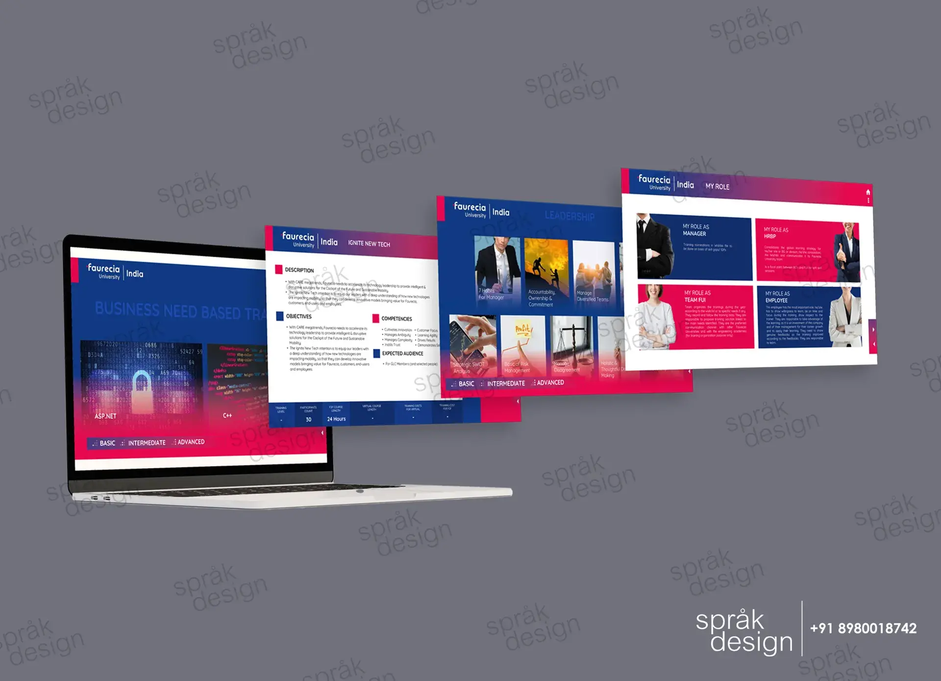 Faurecia University-Graphic Design