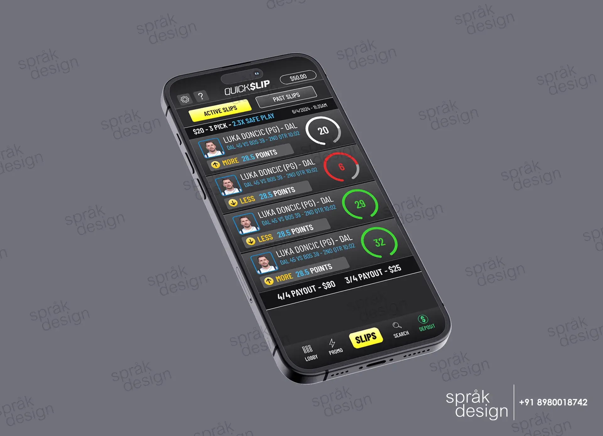 Quickslip-UI UX Game-3