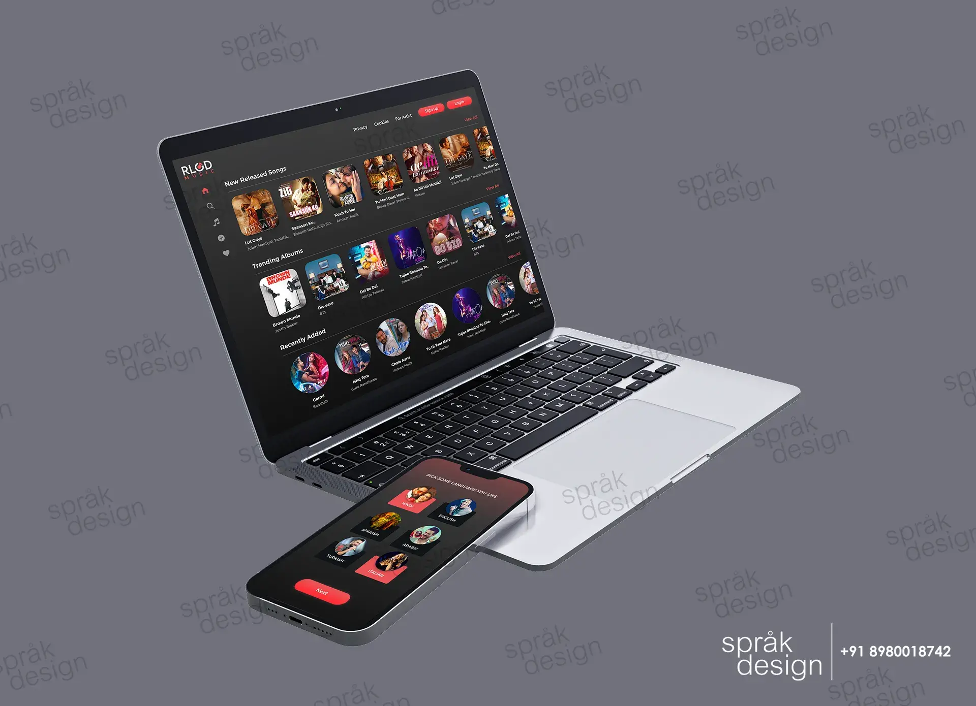 RLGD Music-App/Web