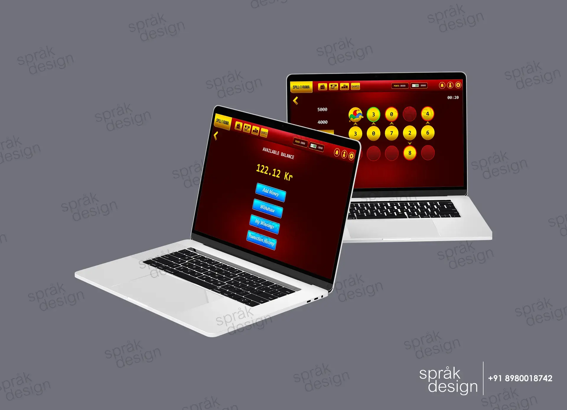 SpillRama Bingo Game-UI UX Game-5