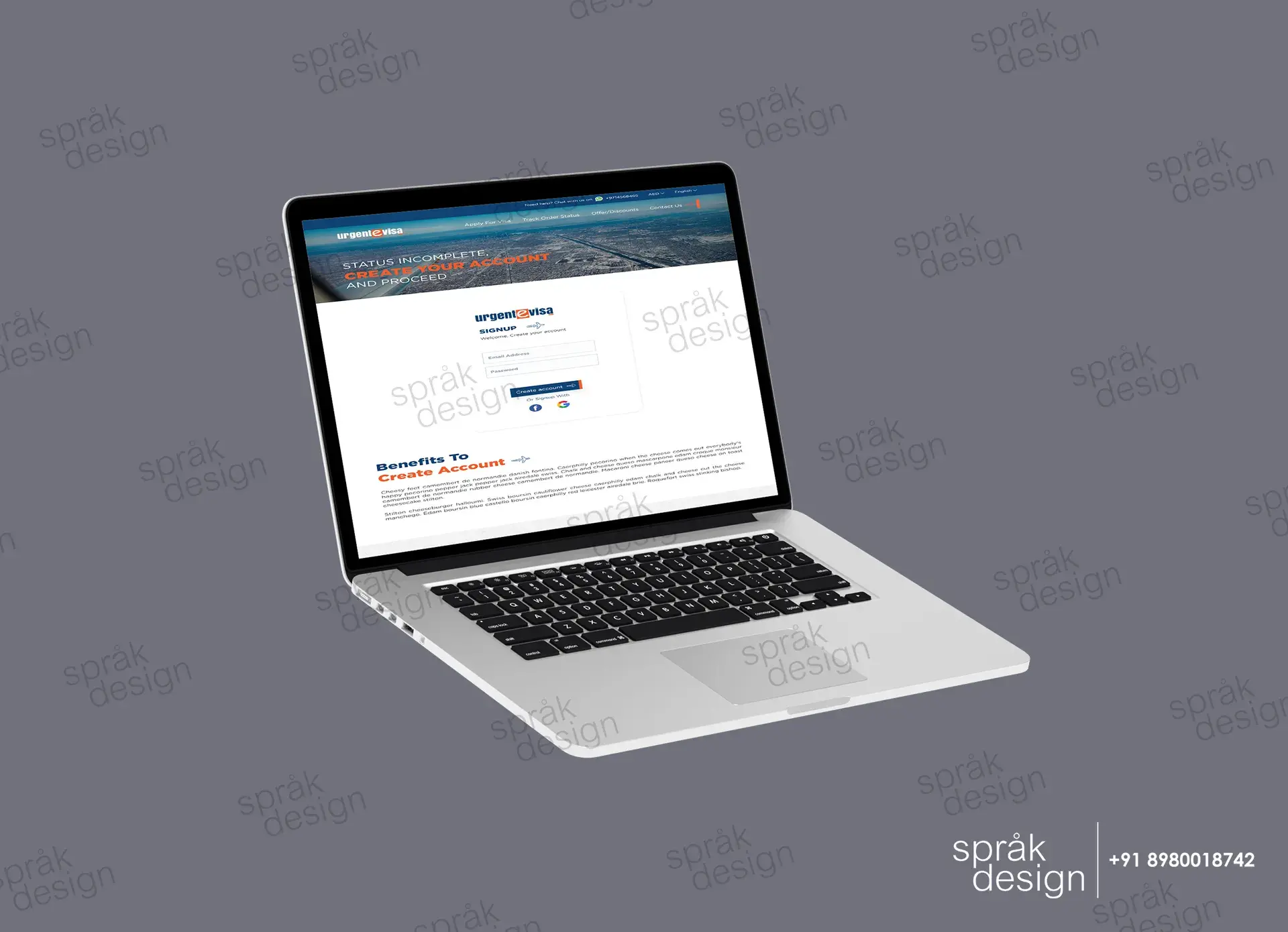 Urgent Visa-Website Design-3