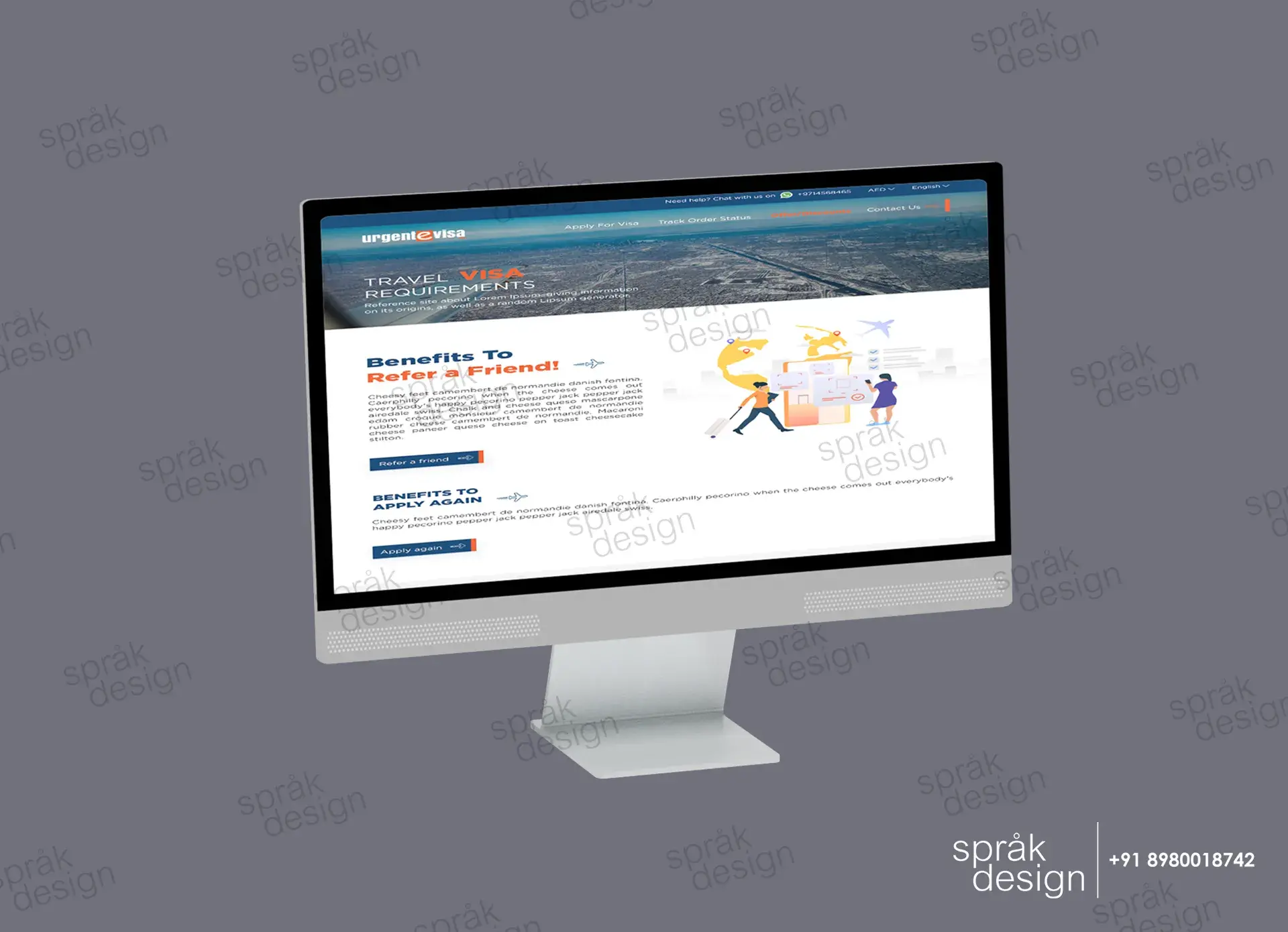 Urgent Visa-Website Design-7