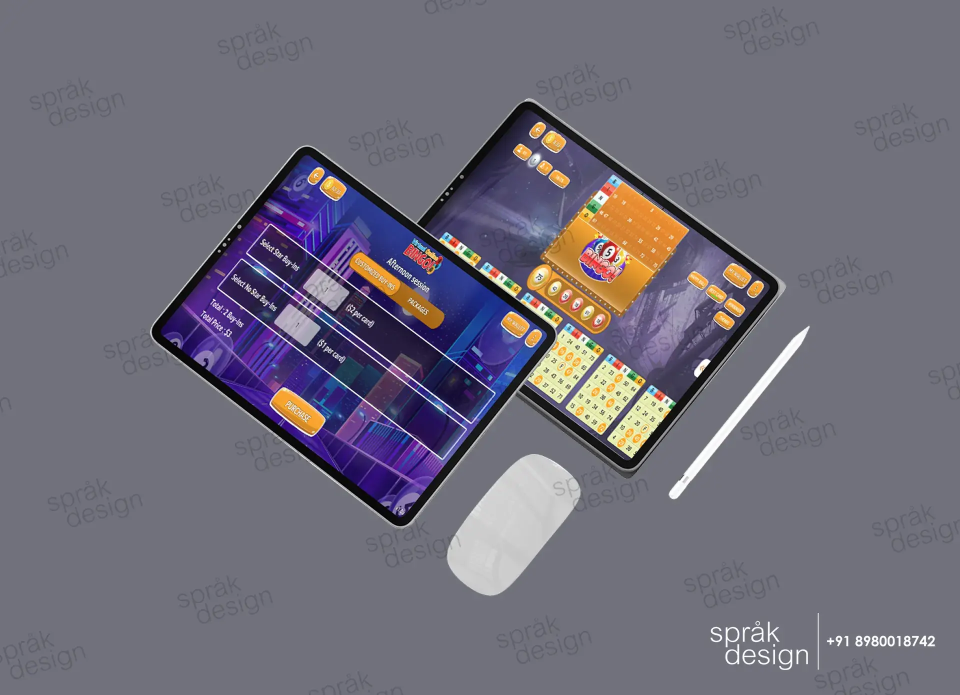 Virtual Online Bingo-UI UX Game-2