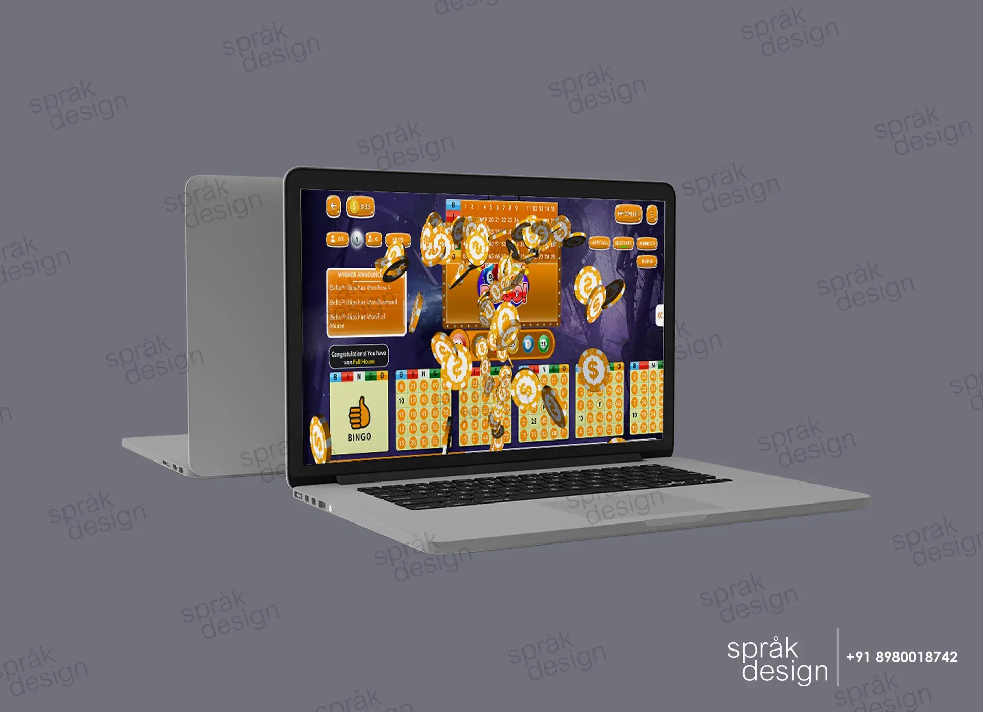 Virtual Online Bingo-UI UX Game-3
