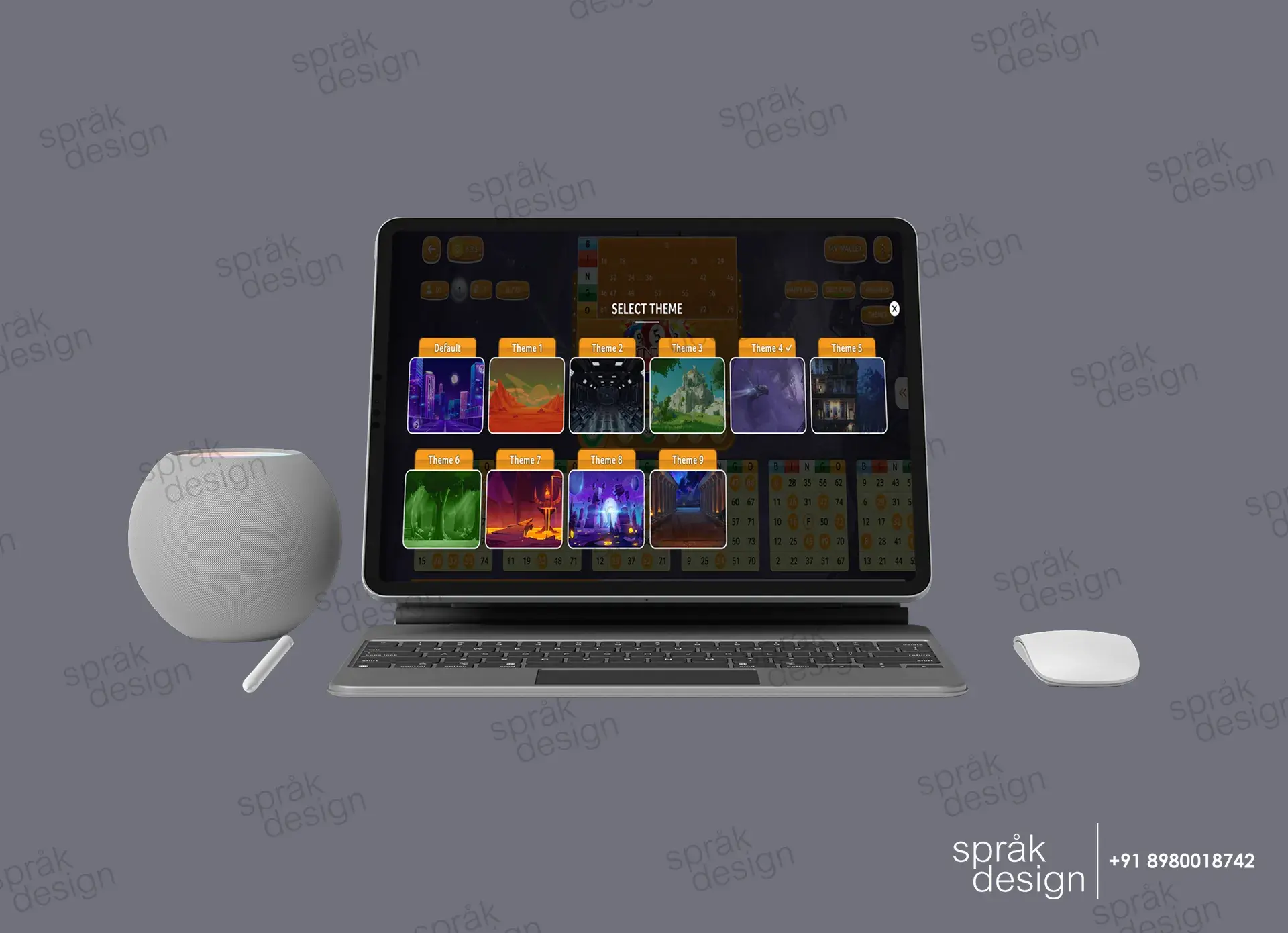 Virtual Online Bingo-UI UX Game-4