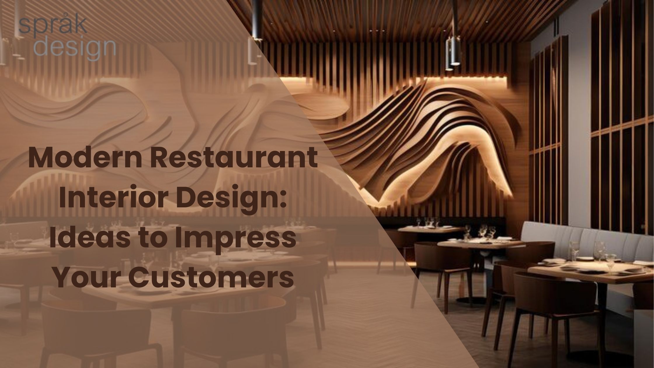 restaurant interior design