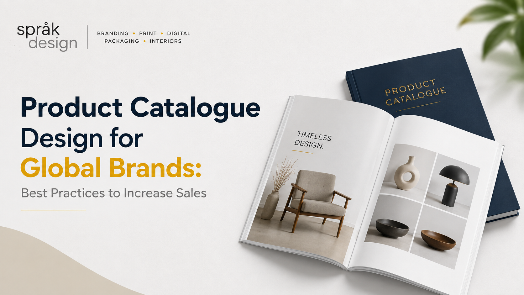 Product catalogue design for global brands to increase sales