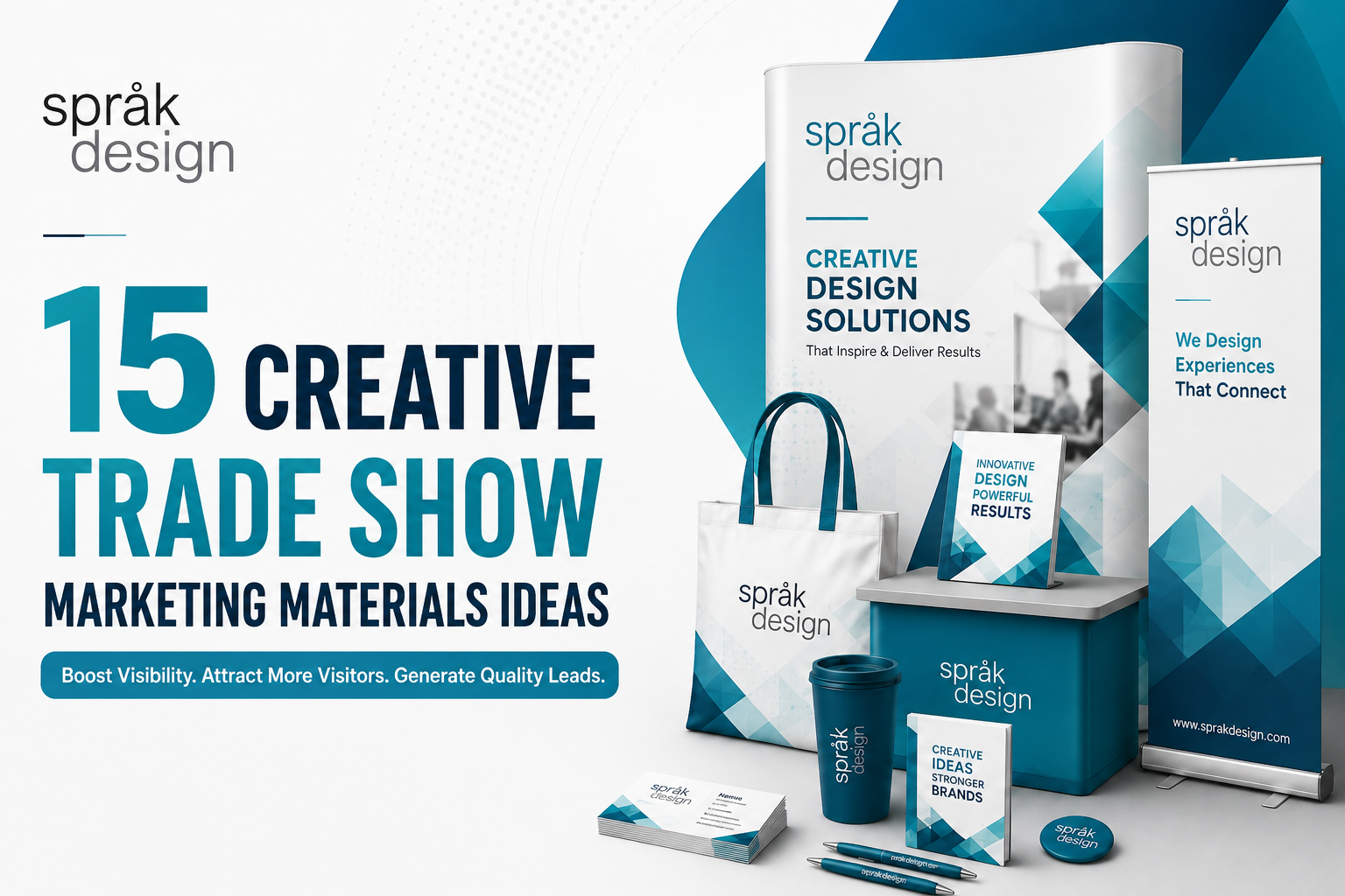 15 Creative Trade Show Marketing Materials Ideas